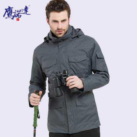 冬季加厚冲锋衣工作服