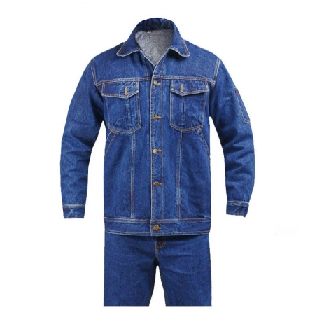 牛仔工作服