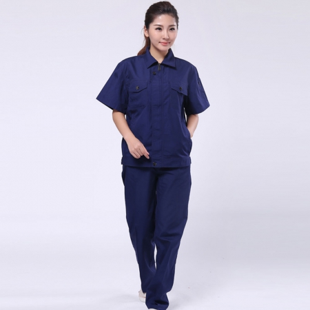 购买夏季短袖工作服
