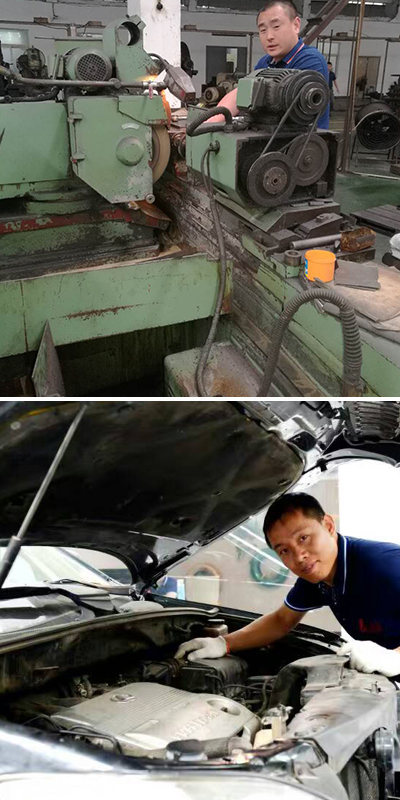 除尘设备厂工作服的合同签定现场