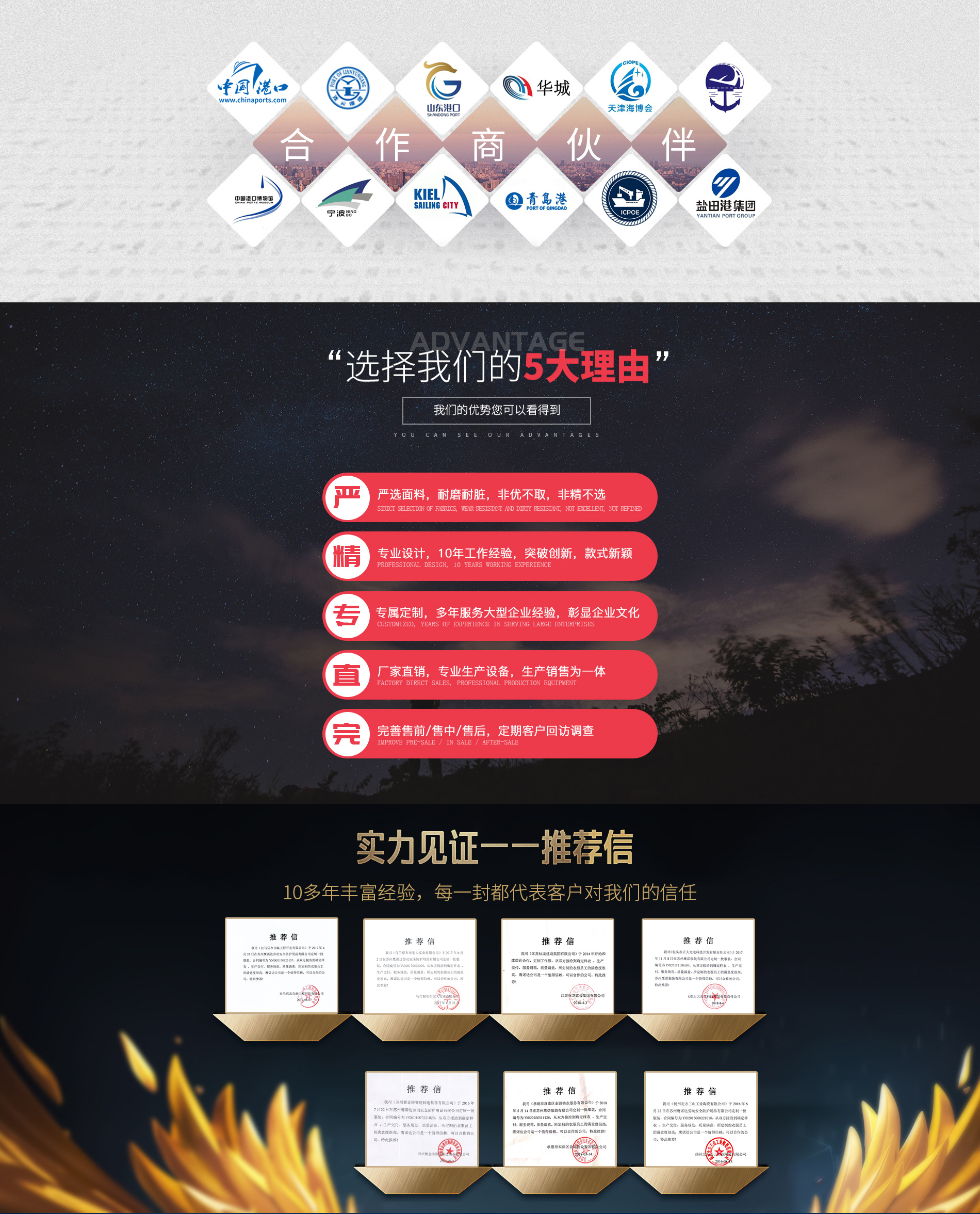 港口码头工作服